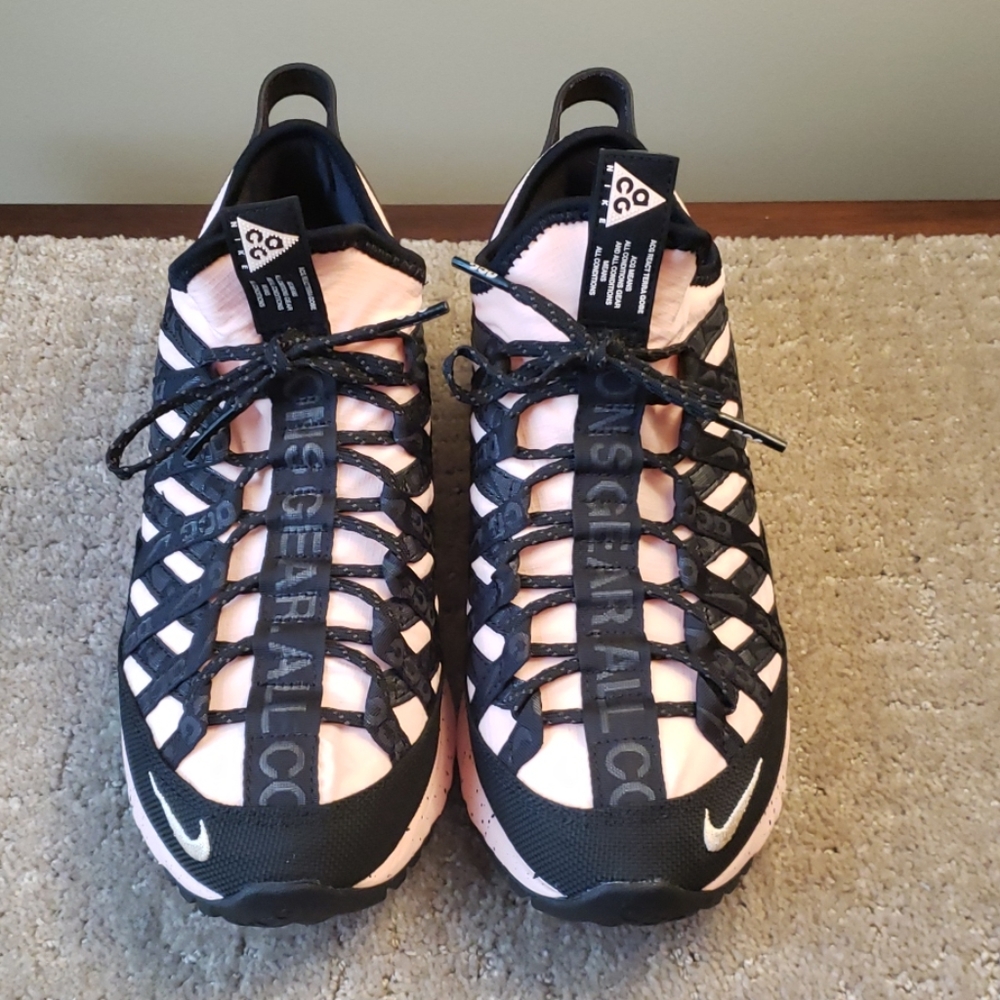SOLD Nike All Condition Gear Pink Blk Ladies 7.5 - Picture 1 of 8